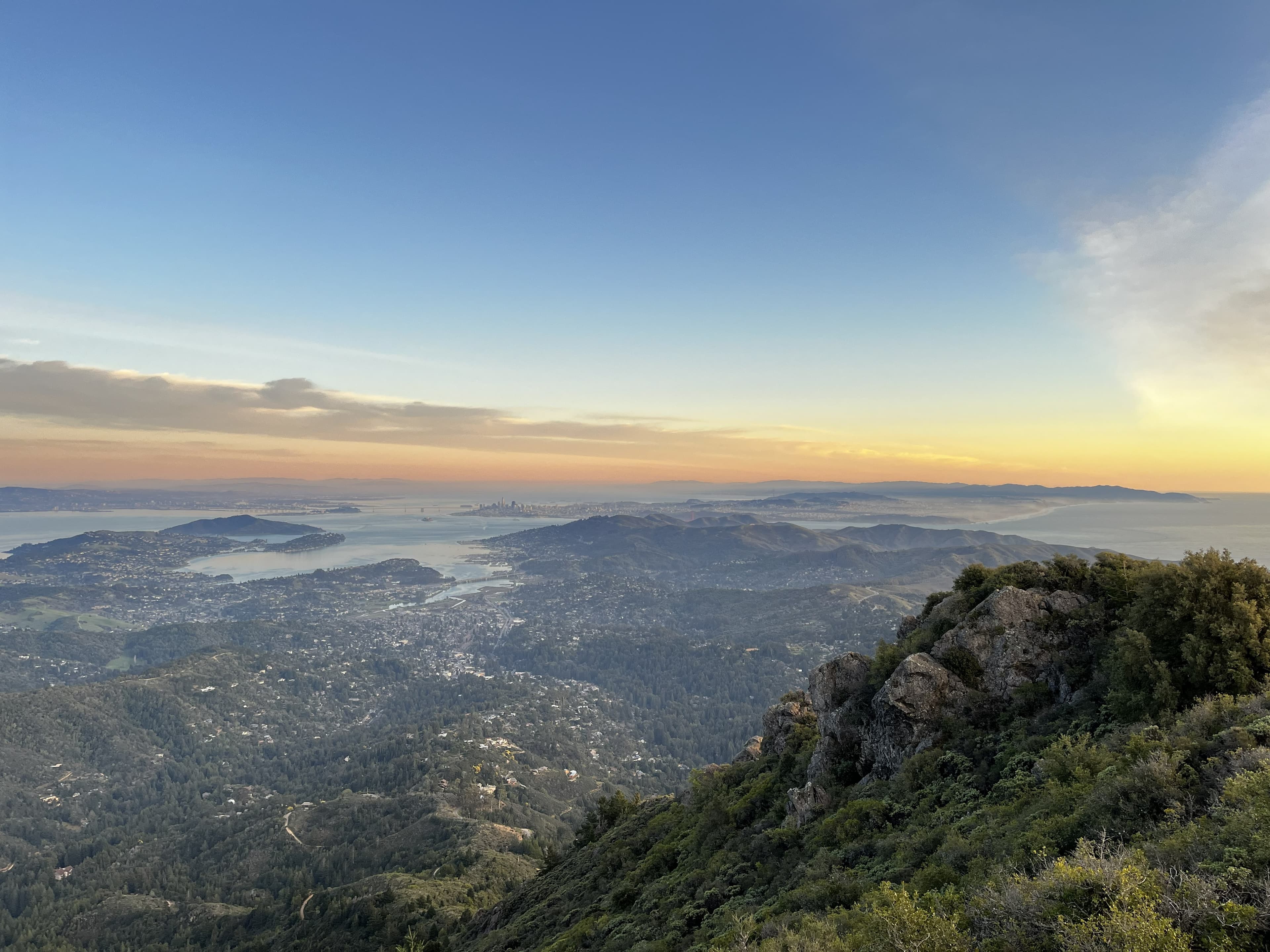 Peak of Mount Tamalpais